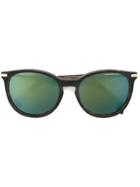 Diesel Gold-tone Detailing Tortoiseshell Sunglasses - Brown