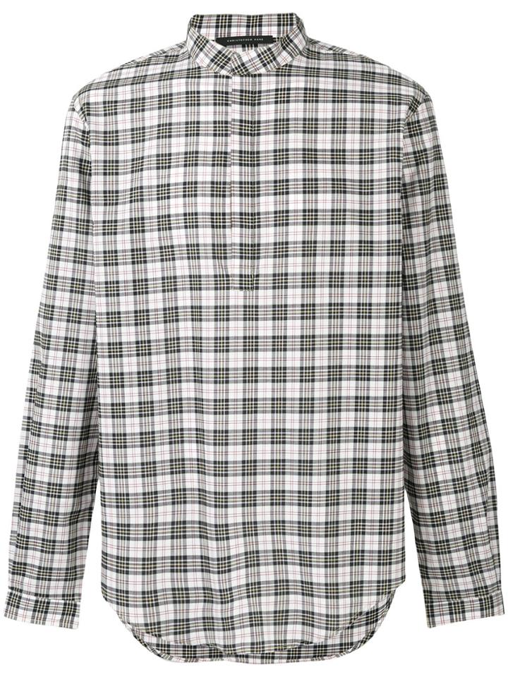 Christopher Kane Checked Shirt - Black