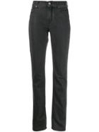 Karl Lagerfeld Denim Pantalon Jeans Negro Camal Letras - Black