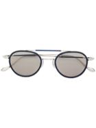 Matsuda Double Nose Bridge Sunglasses - Blue