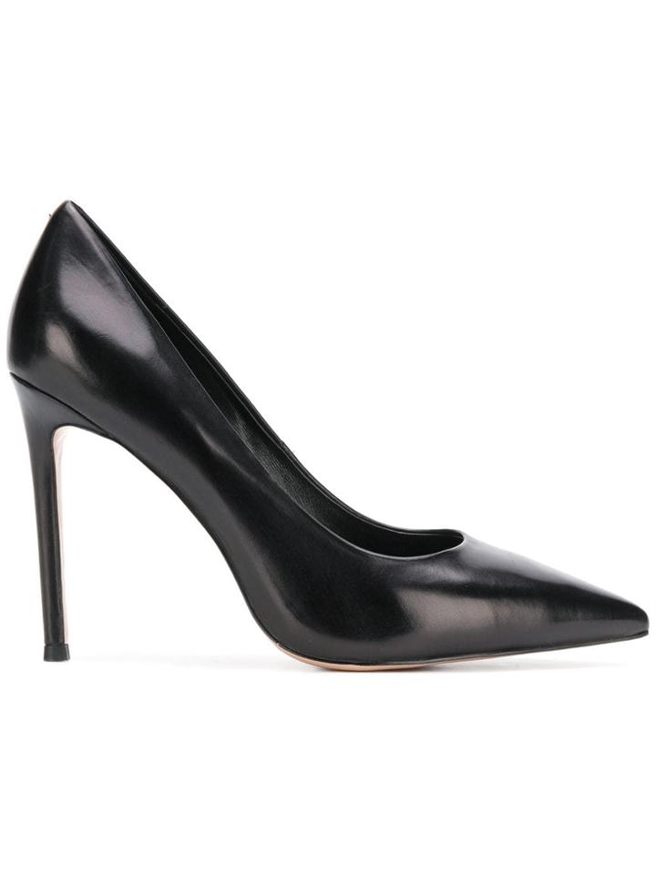 Gianni Renzi Pointed Stiletto Pumps - Black