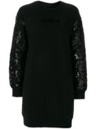 Gaelle Bonheur Sequins Embellished Dress - Black