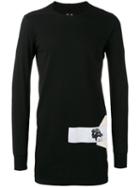 Rick Owens Drkshdw Side Patch Sweatshirt, Men's, Size: Medium, Black, Cotton