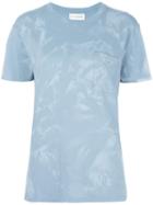 Faith Connexion Chest Pocket T-shirt, Women's, Size: Small, Blue, Cotton