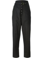 Isabel Marant 'nesto' Trousers, Women's, Size: 40, Black, Cotton
