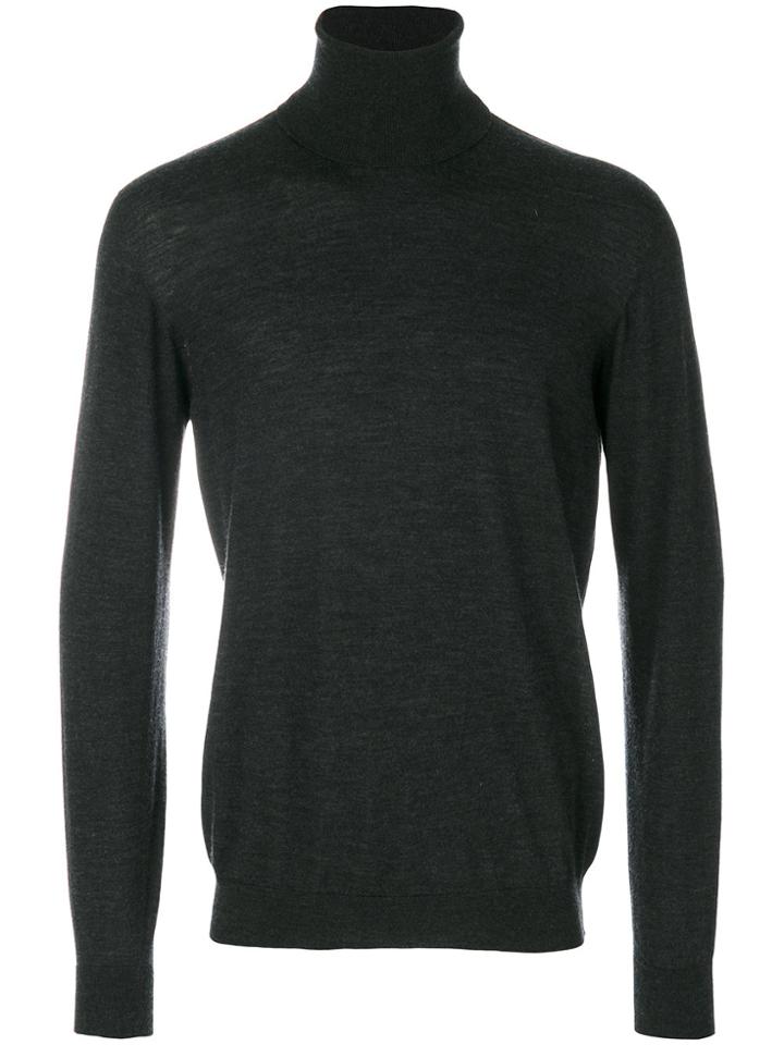 Nuur Turtle Neck Jumper - Grey