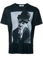 Education From Youngmachines Charles Chaplin T-shirt - Black