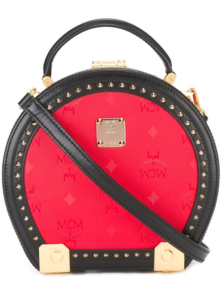 Mcm Small 'berlin' Hat Box Crossbody