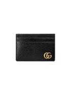 Gucci Gg Marmont Leather Money Clip - Black