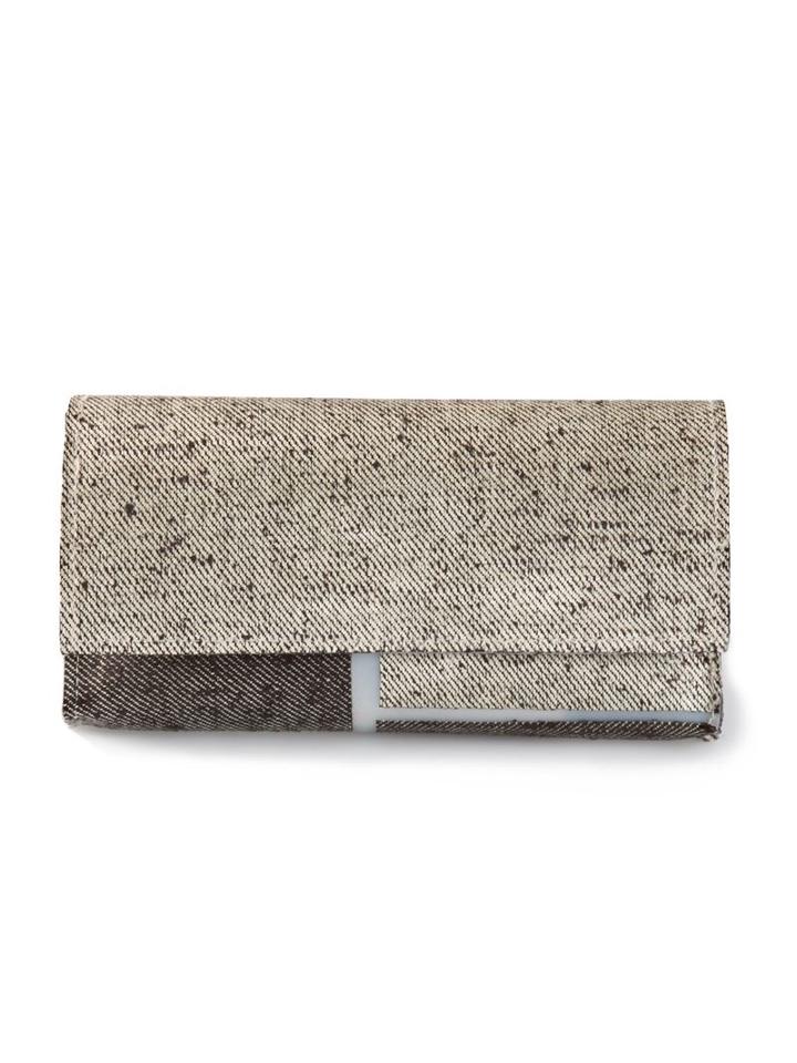 Luisa Cevese Riedizioni Small Make Up Bag, Brown