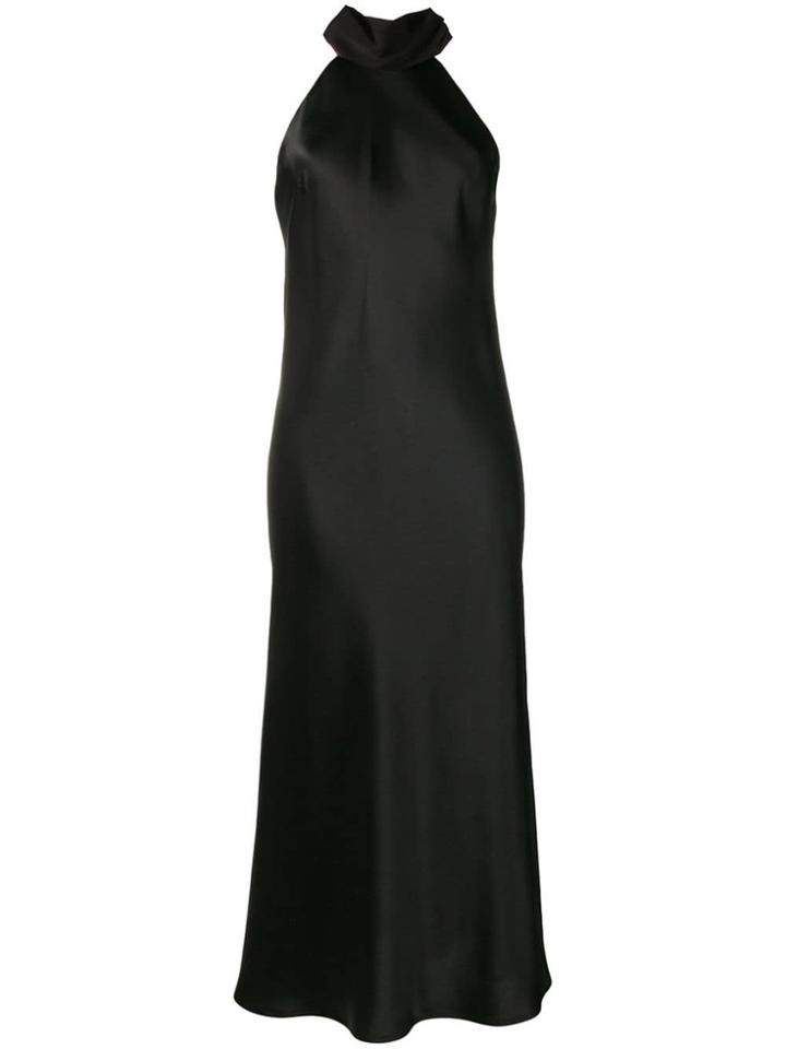 Galvan Sienna Midi Dress - Black