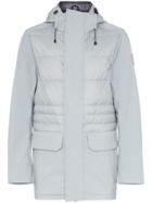 Canada Goose Breton Hooded Feather Down Jacket - Grey