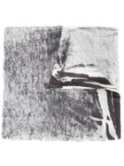 Label Under Construction Bleach Effect Scarf, Adult Unisex, Grey, Cotton