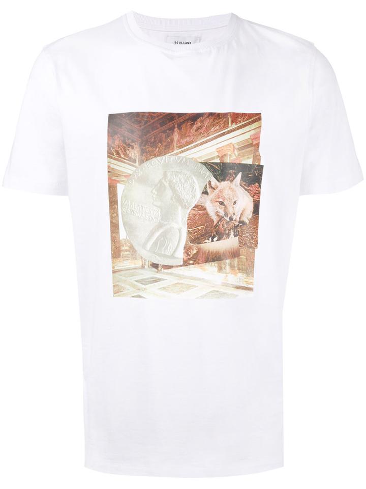 Soulland - Flavie T-shirt - Men - Cotton - M, White, Cotton