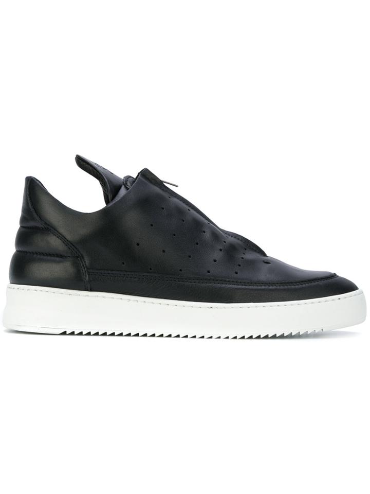 Filling Pieces Low Top Cover Sneakers - Black