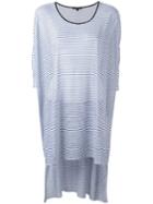 Unconditional Striped High Low Hem Tunic