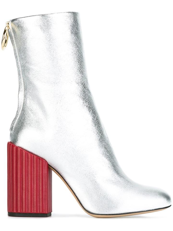 Petar Petrov 'moon' Boots - Metallic