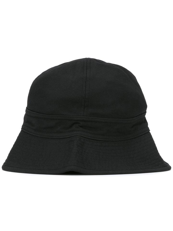 Comme Des Garçons Shirt Canvas Bucket Hat, Men's, Size: Medium, Black, Polyester