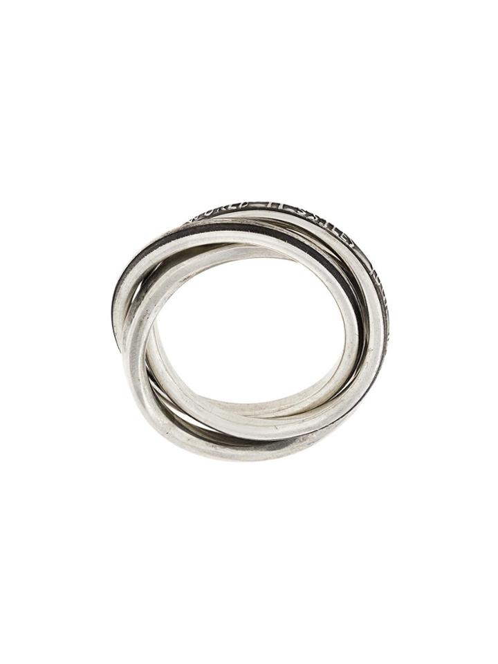 Werkstatt:münchen Stylised Ring - Metallic