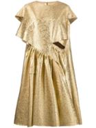 Maison Margiela Abstract Dress - Gold