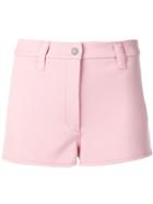 Courrèges High-waisted Mini Shorts - Pink