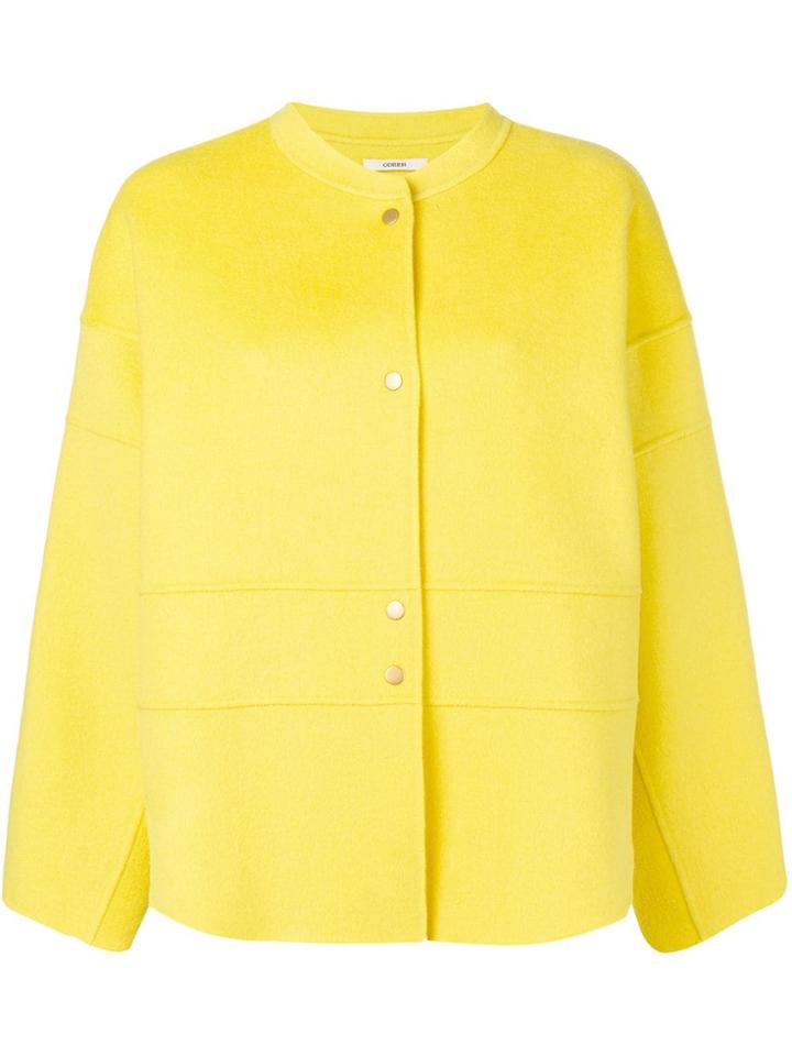 Odeeh Snap Fastening Jacket - Yellow