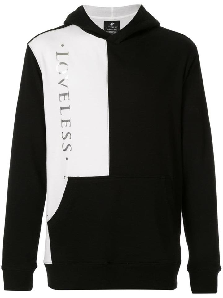 Loveless Kangaroo Pocket Hoodie - Black