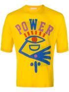 Walter Van Beirendonck Short Sleeve Sweater - Yellow & Orange