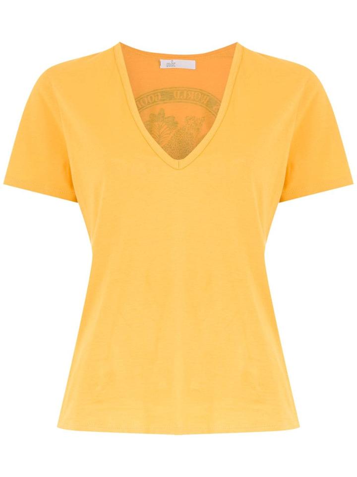 Nk Printed Top - Yellow