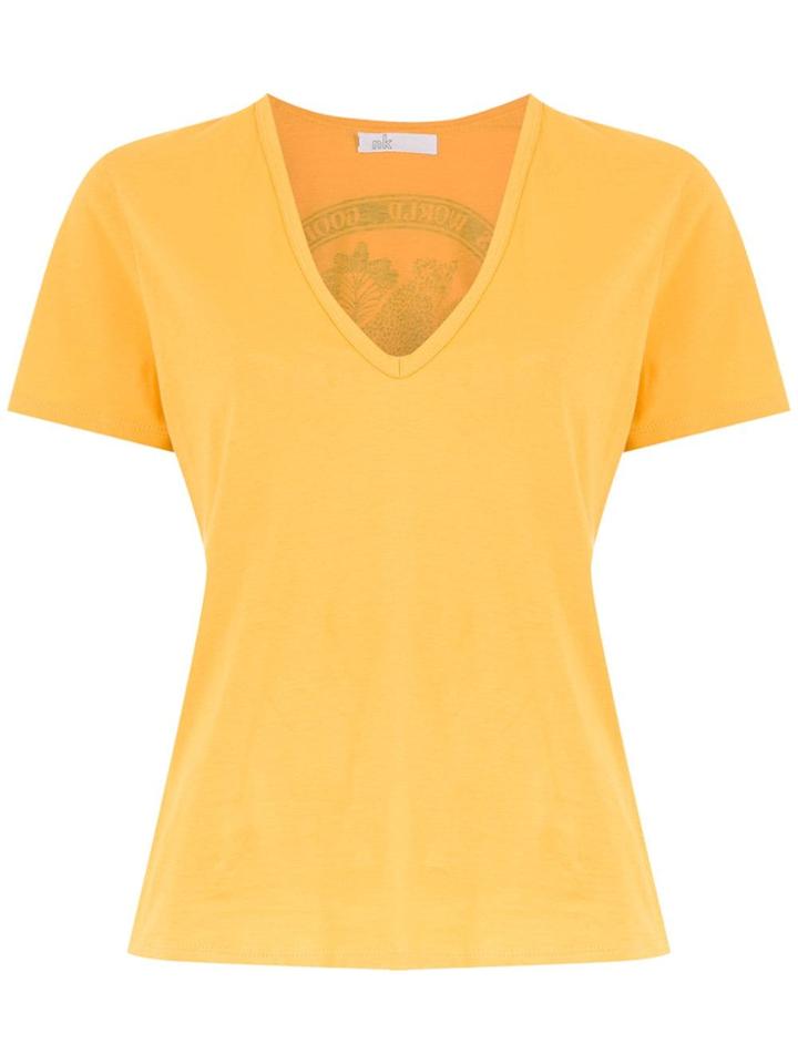 Nk Printed Top - Yellow