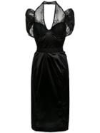 À La Garçonne Corset Dress - Black