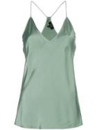 Theory Fitted Camisole Top - Green