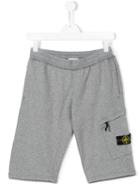 Stone Island Kids Casual Shorts, Boy's, Size: 14 Yrs, Grey