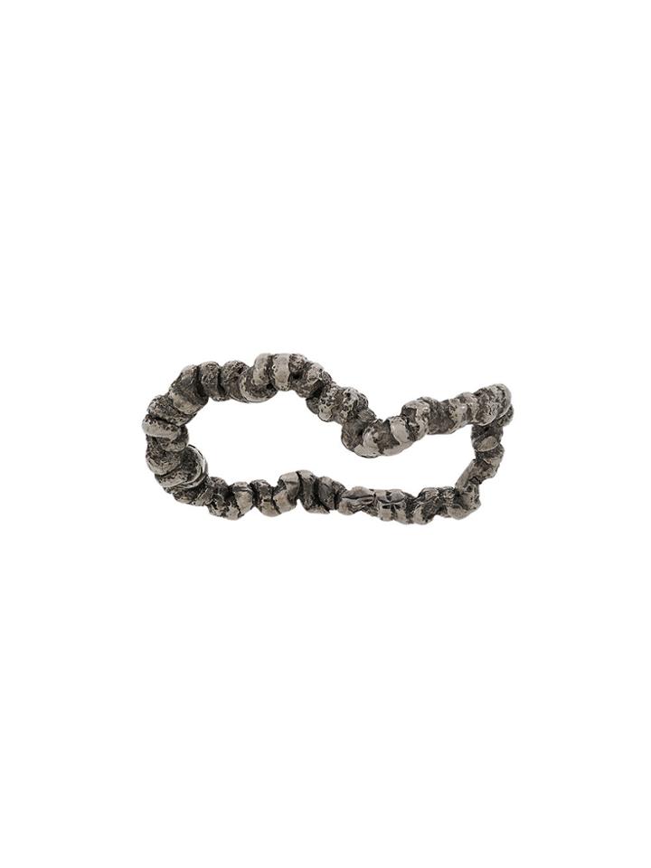 Mies Nobis Solmu Double Ring - Grey