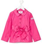 Il Gufo - Tie Waist Coat - Kids - Polyamide/polyester - 6 Yrs, Pink/purple