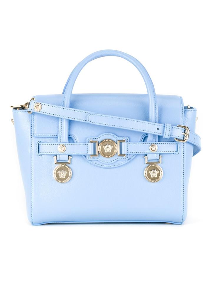 Versace Signature Tote Bag - Blue