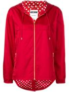 Moschino Hooded Jacket - Red