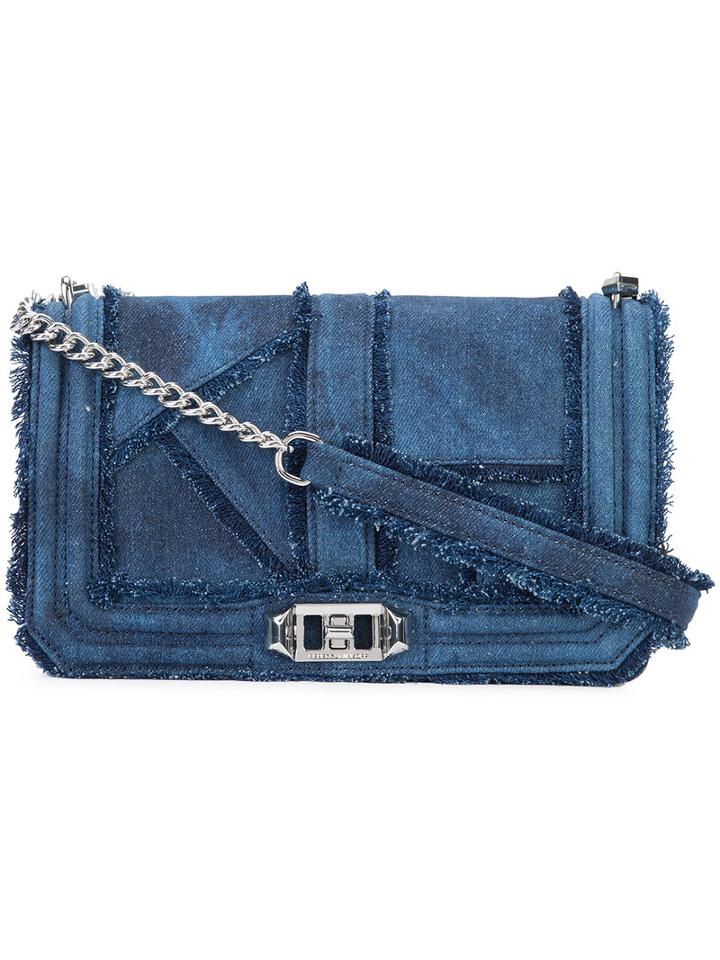 Rebecca Minkoff Love Crossbody Bag, Women's, Blue, Cotton