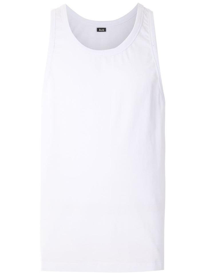 Àlg Rear Logo Tank Top - White