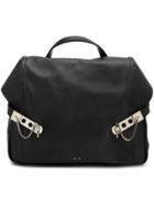 Anthony Vaccarello Leather Backpack - Black