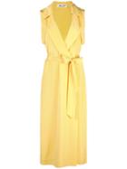 Dvf Diane Von Furstenberg Augusta Wrap Dress - Yellow