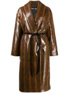 Ienki Ienki Oversized Robe Coat - Brown