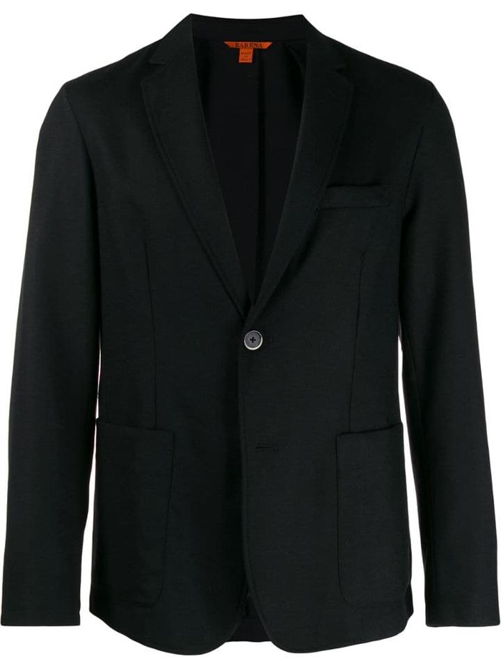 Barena Regular Fit Blazer - Black