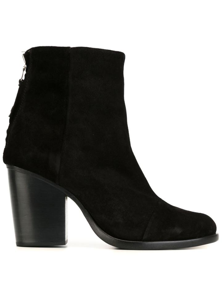 Rag & Bone Chunky Heel Boots - Black