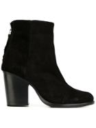 Rag & Bone Chunky Heel Boots - Black