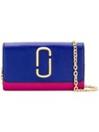 Marc Jacobs Double J Crossbody Bag - Purple