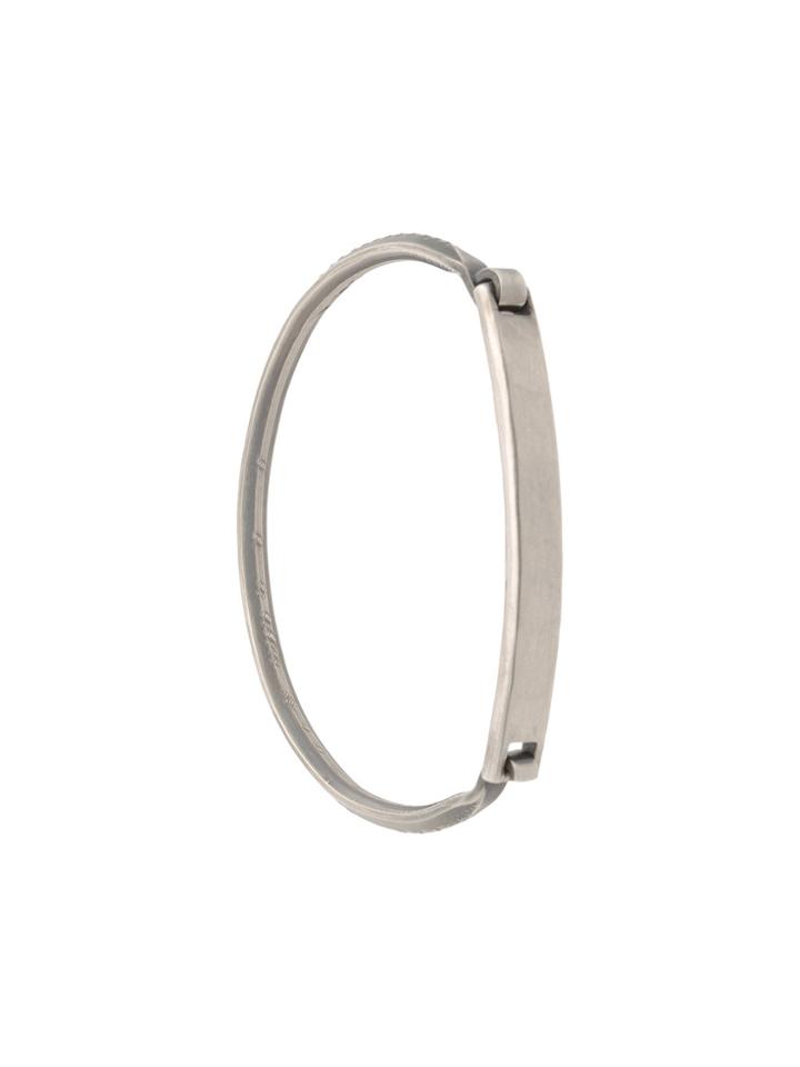 Werkstatt:münchen Classic Tag Bracelet - Metallic