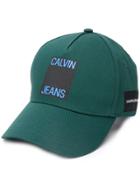 Calvin Klein Jeans Logo Baseball Cap - Green