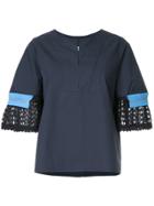 Coohem Urban Knit Blouse - Blue
