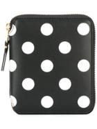 Comme Des Garçons Wallet Polka Dot Wallet - Black